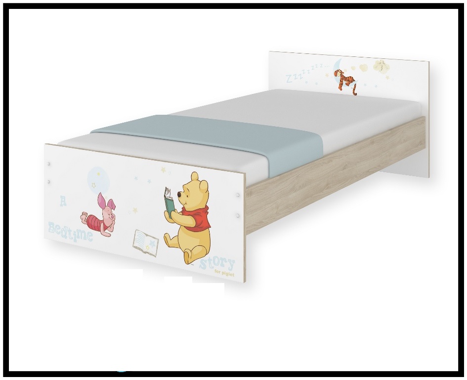 Posteľ Disney Macko pu Max 160x80